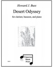 デザート・オデッセイ (ハワード・J・バス) 　(木管二重奏+ピアノ)【Desert Odyssey】