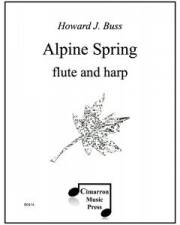 アルプスの春 (ハワード・J・バス) （フルート+ハープ)【Alpine Spring】