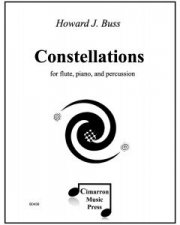 星座 (ハワード・J・バス)（フルート+打楽器+ピアノ)【Constellations】