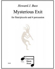 ミステリアス・イグジット (ハワード・J・バス) （フルート+打楽器四重奏)【Mysterious Exit】