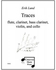 トレース (エリック・ランド)（木管三重奏+弦楽二重奏)【TRACES】