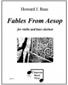 寓話「イソップ」より (ハワード・J・バス)（ヴァイオリン+バスクラリネット)【Fables from Aesop】