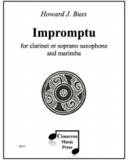 即興曲 (ハワード・J・バス)（クラリネット+マリンバ)【Impromptu】