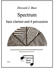 スペクトラム (ハワード・J・バス) （バスクラリネット+打楽器四重奏)【Spectrum】