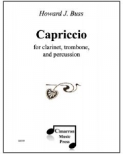 カプリッチョ (ハワード・J・バス)（クラリネット+トロンボーン+打楽器)【Capriccio】