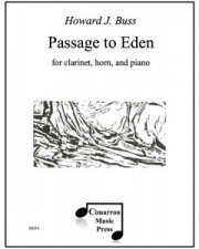 エデンへの路 (ハワード・J・バス) （クラリネット+ホルン+ピアノ)【Passage to Eden】