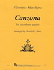 カンツォーナ　(サックス四重奏)【CANZONA】