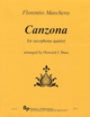 カンツォーナ　(サックス四重奏)【CANZONA】