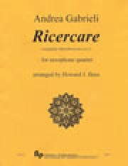 リチェルカーレ　(サックス四重奏)【RICERCARE】