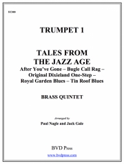 テイルズ・フロム・ザ・ジャズ・エイジ(1stトランペット) (金管五重奏)【Tales from the Jazz Age (Tpt 1)】