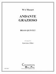 アンダンテ・グラツィオーソ (金管五重奏)【Andante Grazioso】