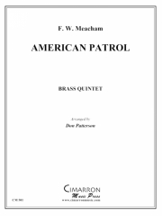 アメリカン・パトロール (金管五重奏)【American Patrol March】