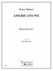 われらアメリカ人 (金管五重奏)【Amercians We】
