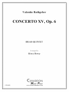 コンツェルト15・Op.6(変ロ長調) (金管五重奏)【Concerto XV, Op. 6 (in Bb)】