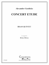 コンサートエチュード・Op.49 (金管五重奏)【Concerte Etude, Op. 49】