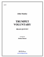 トランペット・ヴォランタリー（ブバック） (金管五重奏)【Trumpet Voluntary】