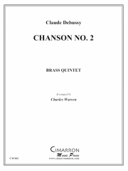 シャンソン NO.2（クロード・ドビュッシー）(金管五重奏)【Chanson No.2】