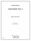 シャンソン NO.2（クロード・ドビュッシー）(金管五重奏)【Chanson No.2】