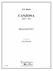 カンツォーナ・BWV588 (金管五重奏)【Canzona, BWV 588】