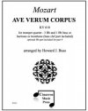 アヴェ・ヴェルム・コルプス（モーツァルト） (トランペット四重奏）【Ave Verum Corpus】