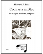 コントラスト・イン・ブルー (ハワード・J・バス)    (金管二重奏+ピアノ)【Contrasts in Blue】