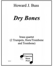 ドライ・ボーンズ   (金管四重奏)【Dry Bones】