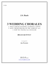 バッハの3つのウェディング・コラール (金管五重奏)【Three Bach Wedding Chorales】