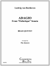 アダージョ・カンタービレ「悲愴」より （ルートヴィヒ・ヴァン・ベートーヴェン）(金管五重奏)【Adagio Cantible from Sonata Pathetique】