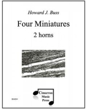4つの小品 (ハワード・J・バス) 　(ホルン二重奏)【Four Miniatures】