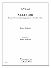 ヴィヴァルディ-アレグロ「コンツェルト・ト短調」より (金管五重奏)【Vivaldi - Allegro from Concerto in G min.】