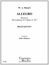 アレグロ「ホルン五重奏・変ホ長調」より (金管五重奏)【Allegro from Horn Quintet Eb】