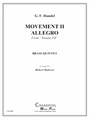 アレグロ「ソナタ・第7番」より (金管五重奏)【Allegro from Sonata VII】
