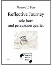 リフレクティブ・ジャーニー (ハワード・J・バス)（ホルン+打楽器四重奏)【Reflective Journey】