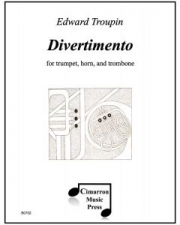 ディヴェルティメント  (エドワード・トロウピン)  (金管三重奏)【Divertimento】