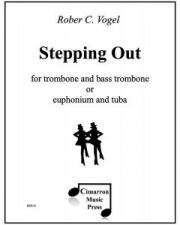 ステッピング・アウト (ロジャー・フォーゲル)   (トロンボーン二重奏）【Stepping Out】