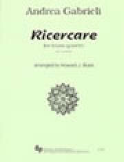 リチェルカーレ・オン・C  (トロンボーン四重奏）【RICERCARE ON C】