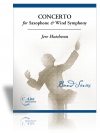 サクソフォーンと吹奏楽の為の協奏曲（ジェール・ハッチソン）（サクソフォーン・フィーチャー）【CONCERTO FOR SAXOPHONE & WIND SYMPHONY】