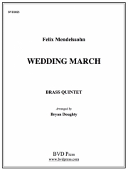 結婚行進曲 (金管五重奏)【Wedding March】