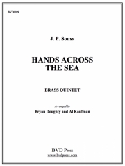 海を越える握手（ジョン・フィリップ・スーザ）(金管五重奏)【Hands Across the Sea】