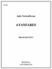4つのファンファーレ (金管五重奏)【4 Fanfares】
