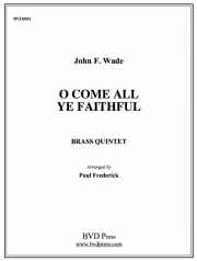 神のみ子は (金管五重奏)【O Come All Ye Faithful】