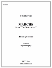 行進曲「くるみ割り人形」より (金管五重奏)【Marche from the Nutcracker】