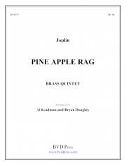パイナップル・ラグ (金管五重奏)【Pine Apple Rag】