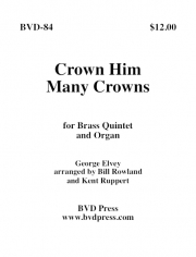 彼に多くの冠を授けよ (金管五重奏)【Crown Him Many Crowns】
