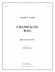 シャンパン・ラグ (金管五重奏)【Champagne Rag】
