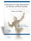 マリンバと吹奏楽の為の協奏曲第1楽章（エマ・ルー・ディーマー）（マリンバ・フィーチャー）【Concerto in One Movement for Marimba & Wind Ensemble】