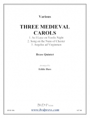 3つの中世キャロル (金管五重奏)【3 Medieval Carols】