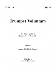 トランペット・ヴォランタリー（ヘンリー・パーセル） (金管五重奏)【Trumpet Voluntary】