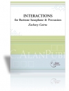 バリトンサックスと打楽器の為の相互作用　（バリトンサックス+打楽器)【Interactions for Baritone Saxophone & Percussion】