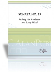 アンダンテ「ソナタ・No.19」より  (クラリネット五重奏）【Andante from Sonata No. 19】